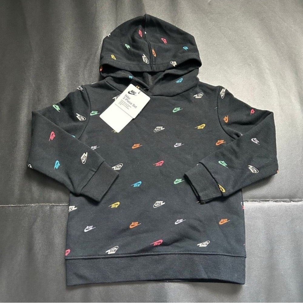 NWT Nike Hoodie & Jogger Set Boys Size 3T - Picture 2 of 3